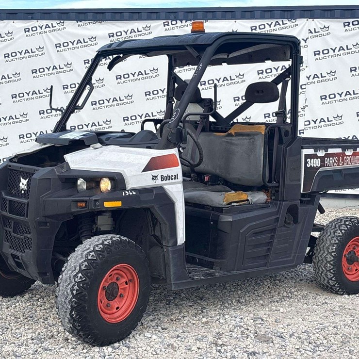 2017 Bobcat 4x4 Gas Utility Cart