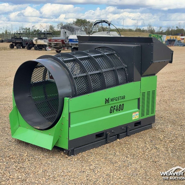 2026 MFGSTAR GF480 Rotary Drum Screen