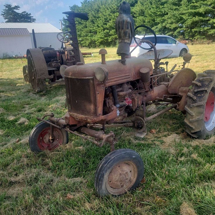 Farmall Cub With Sickle Mower