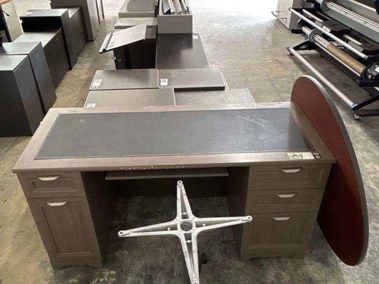 office-furniture-(10+-cabinets,-2-desks,-2-tables,-and-lectern.-image-2