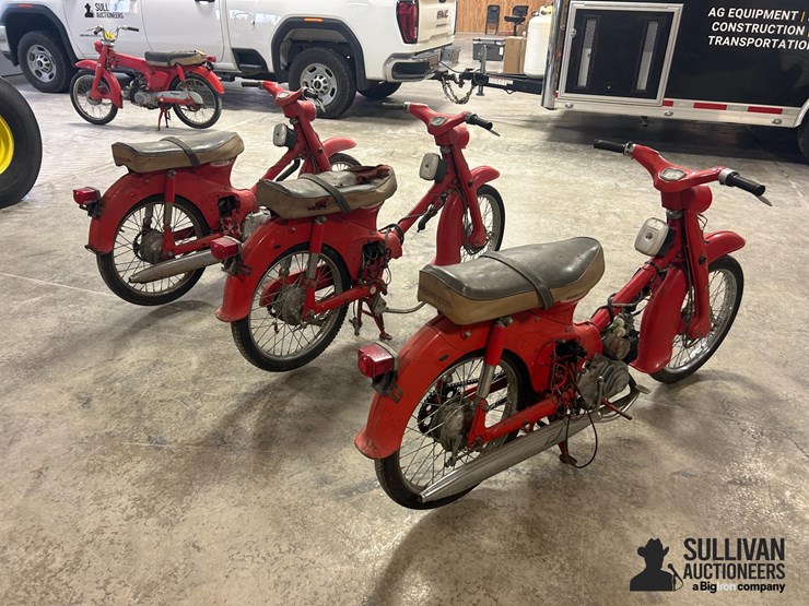 honda-50-motorized-bikes-w/-parts-image-5