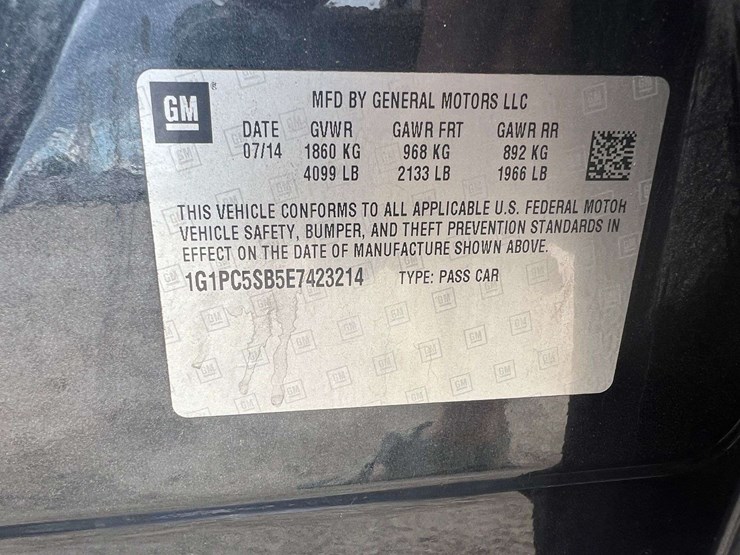 2014-chevrolet-cruze-4-door-sedan-(101,237-miles)-image-29