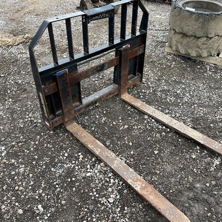 Land Pride 48” Skid Steer Pallet Forks