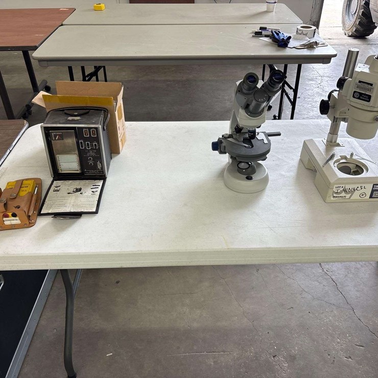 Microscopes, Swift Optical and Fisher Scientific