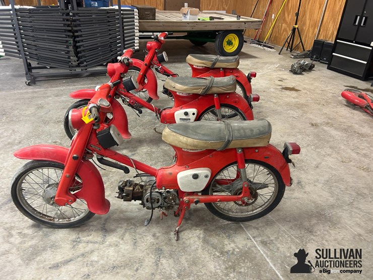 honda-50-motorized-bikes-w/-parts-image-8