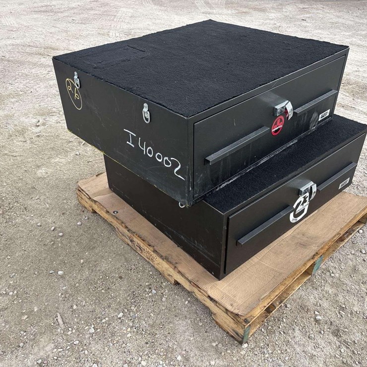 Locked Cargo Storage Boxes