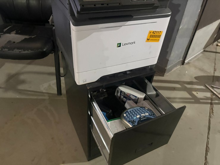 #42117-•-lexmark-copier-and-filing-cabinet-image-3