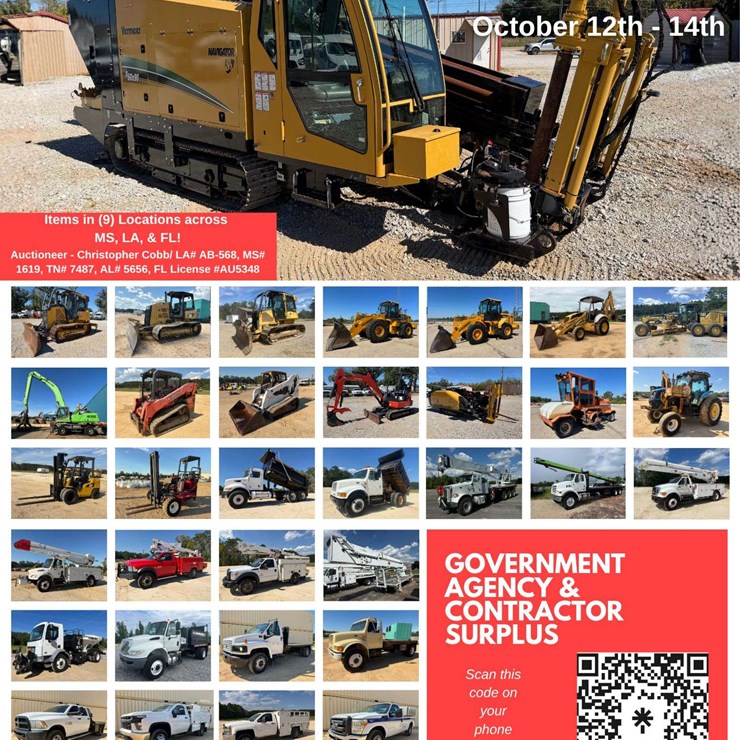 October Auction Flyer