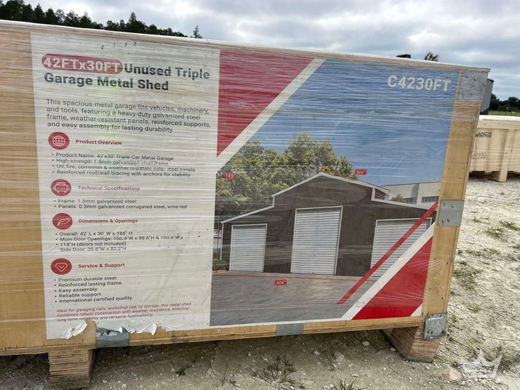 2026-sdlanch-42ft-x-30ft-triple-garage-metal-shed-image-10