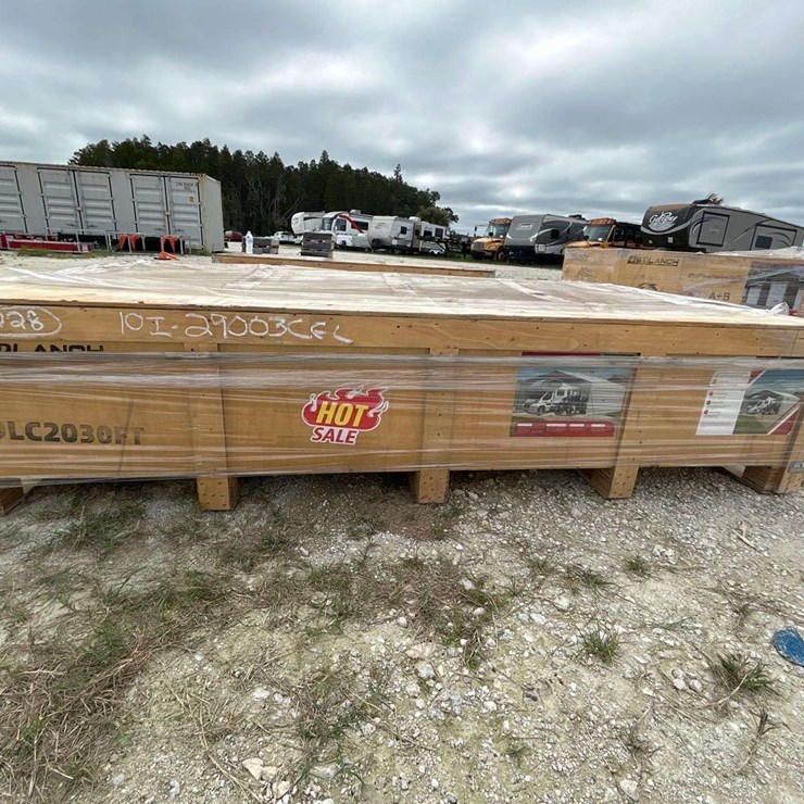 2026 SDLanch 20ft x 30ft Steel Carport with Enclosed Sidewalls