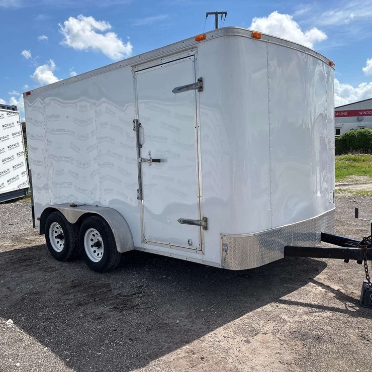 2005 12ft T/A Enclosed Cargo Trailer