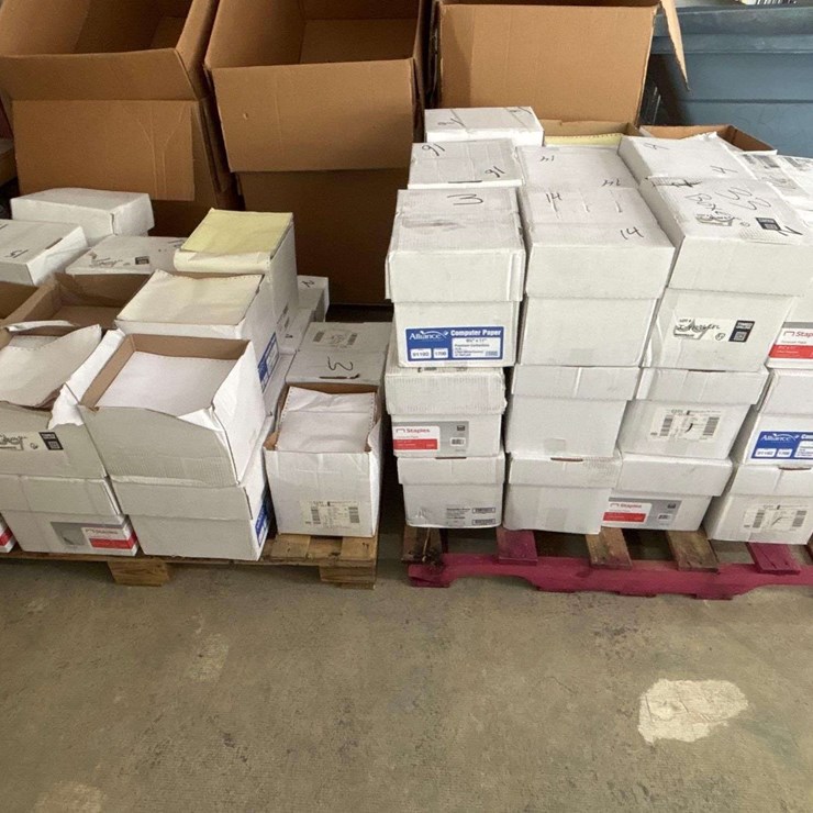 Continuous Feed computer paper fanfold for Dot Matrix Printers