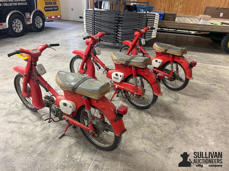honda-50-motorized-bikes-w/-parts-image-7