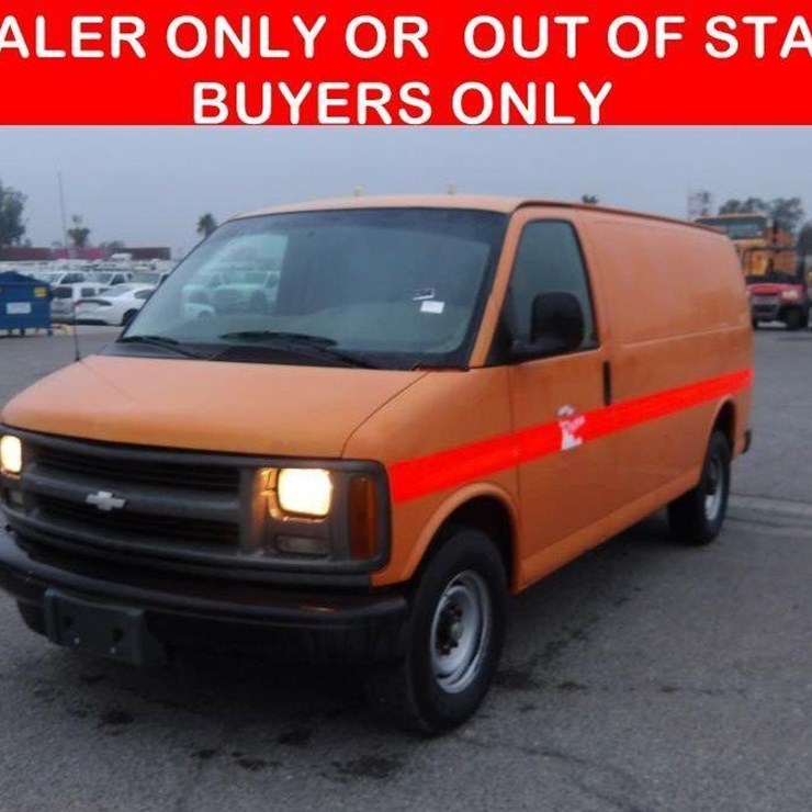 1998 CHEVROLET EXPRESS 3500