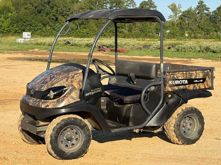 kubota-rtv400-atv-w/-dump-bed-(1,255-hours)-image-1