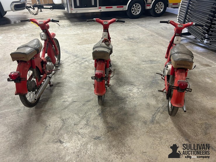 honda-50-motorized-bikes-w/-parts-image-6