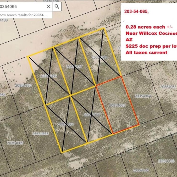 0.25 ACRE VACANT LOT IN COCHISE COUNTY ARIZONA