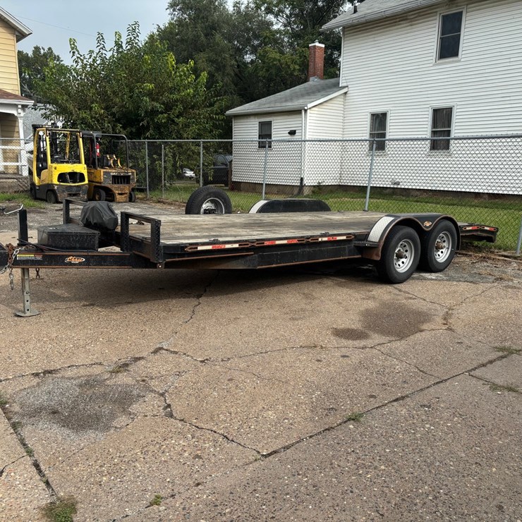 #2336 • Chase MFG 20' Tandem Axle Utility Trailer