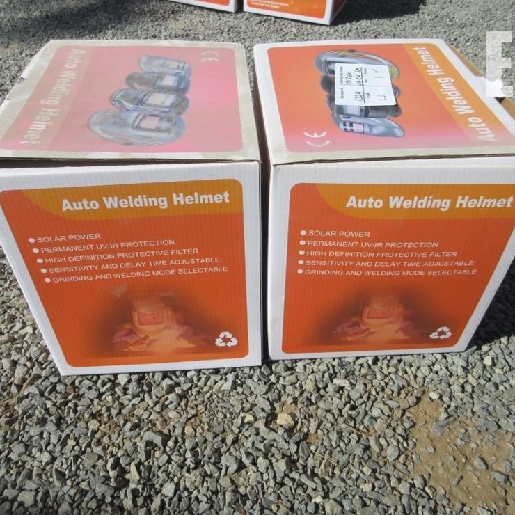 (2) WELDING HELMETS