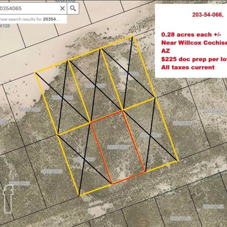 0.25 ACRE VACANT LOT IN COCHISE COUNTY ARIZONA