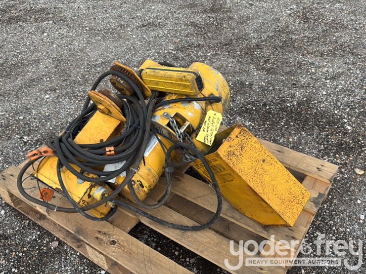 budgit-1/2-ton-chain-hoist-w/-motor-driver-trolley-460v-3hp-image-4