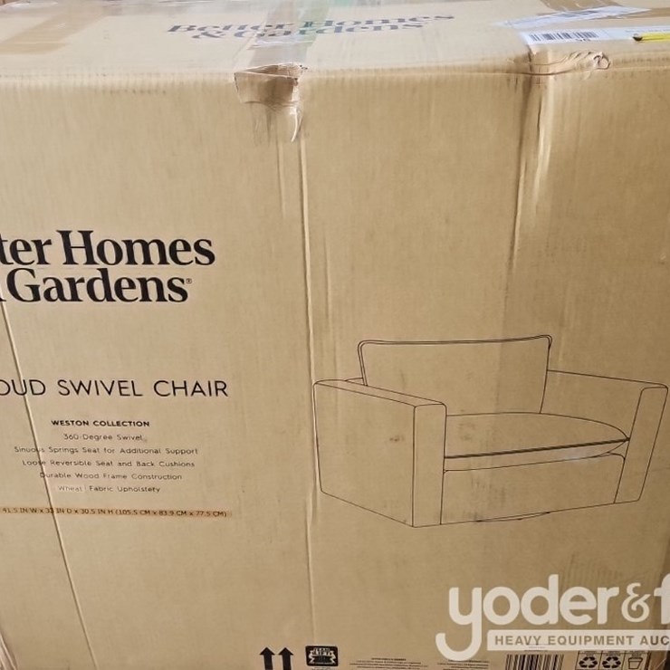Better Homes & Garden Cloud Swivel Chair