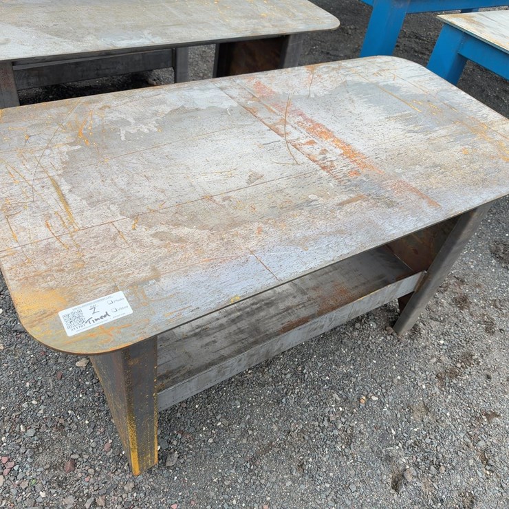 58” X 29” STEEL WELDING TABLE