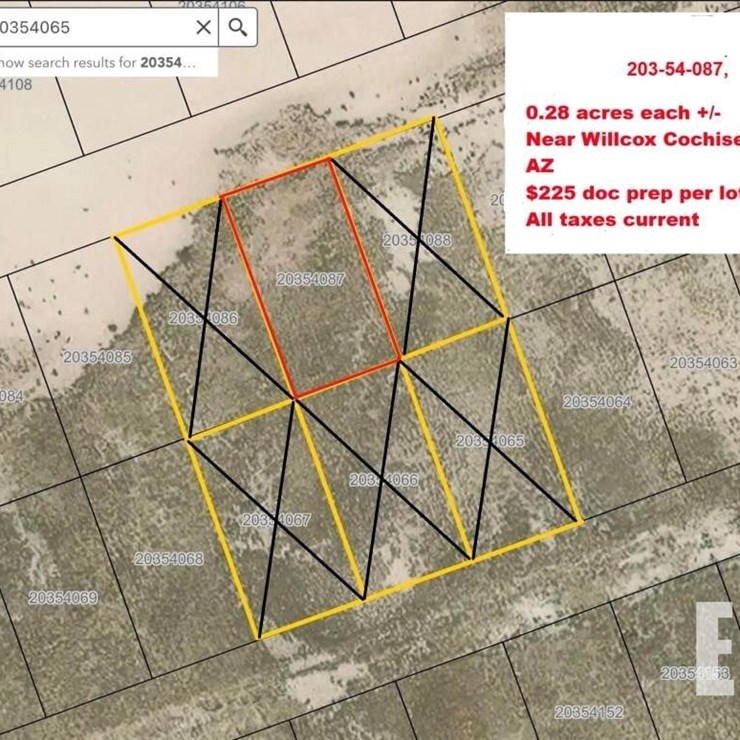 0.25 ACRE VACANT LOT IN COCHISE COUNTY ARIZONA