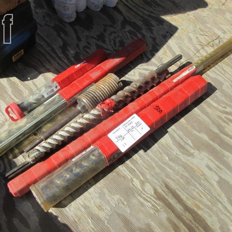 (6) ASSORTED DRILL BITS