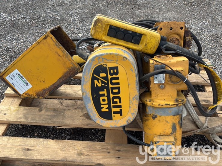 budgit-1/2-ton-chain-hoist-w/-motor-driver-trolley-460v-3hp-image-5