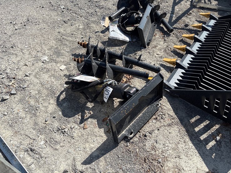 #103-•-mini-skid-steer-auger-w/-(2)-bits-image-1