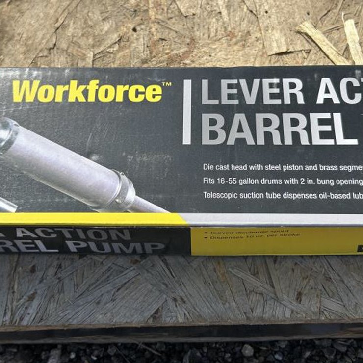 #155 • Workforce Lever Action Barrel Pump