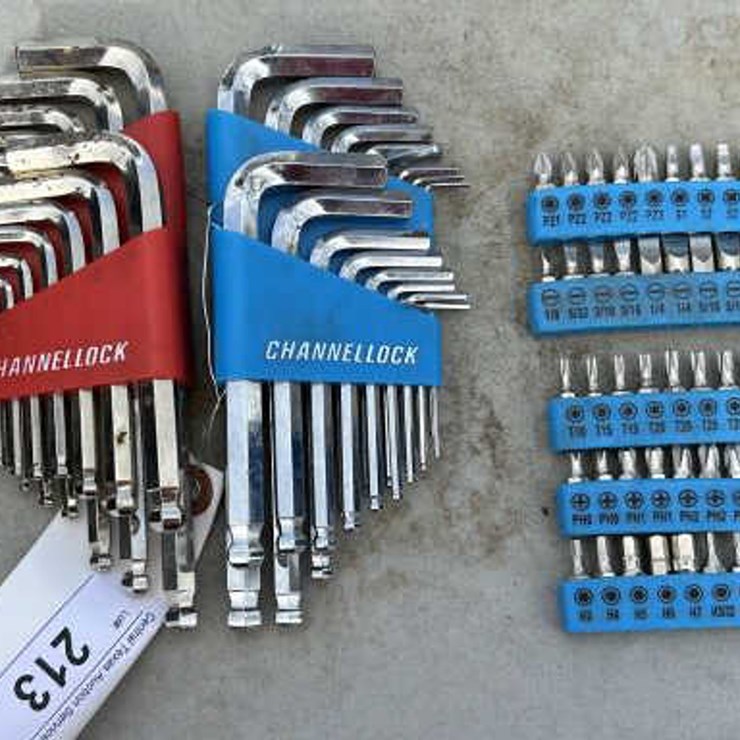 #213 • Channellock Bit Set w/Hex Keys