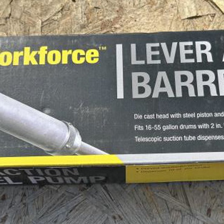 #154 • Workforce Lever Action Barrel Pump