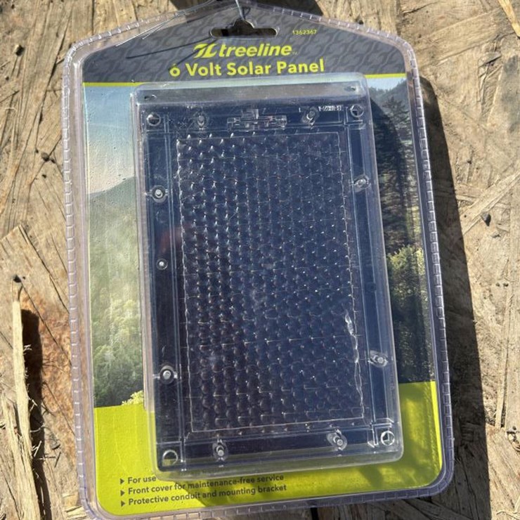 #160 • Treeline 6 Volt Solar Panel