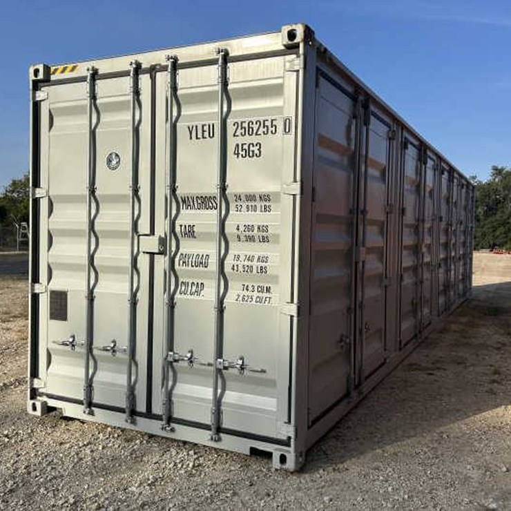 #83 • 40' High Cube Conex/ Shipping Container - One Trip