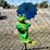 #33-•-metal-art---frog-w/umbrella-&-flowers-on-image-2