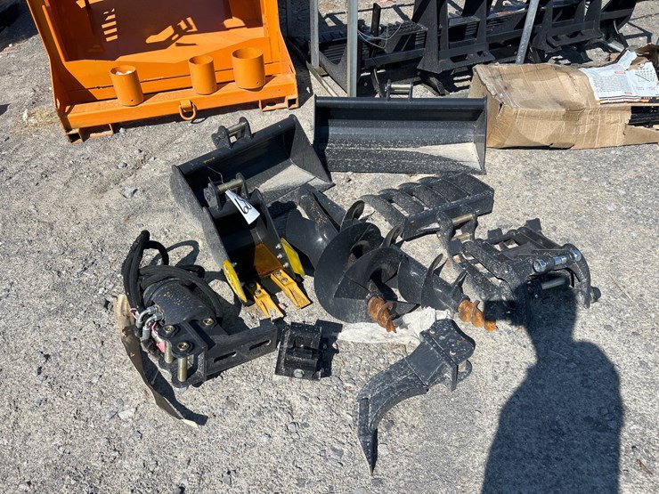 #68-•-lot-of-new-mini-excavator-attachments-image-2