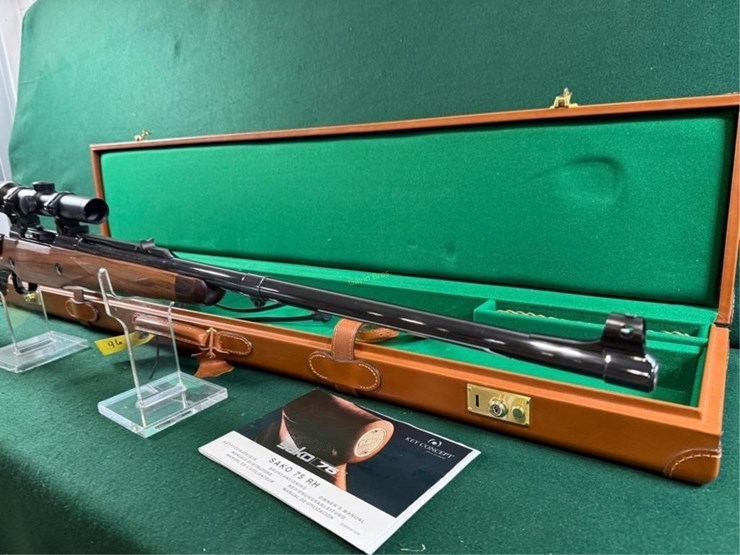 *rare*-sako-mdl.75-safari-375-h&h-mag-rifle-image-4