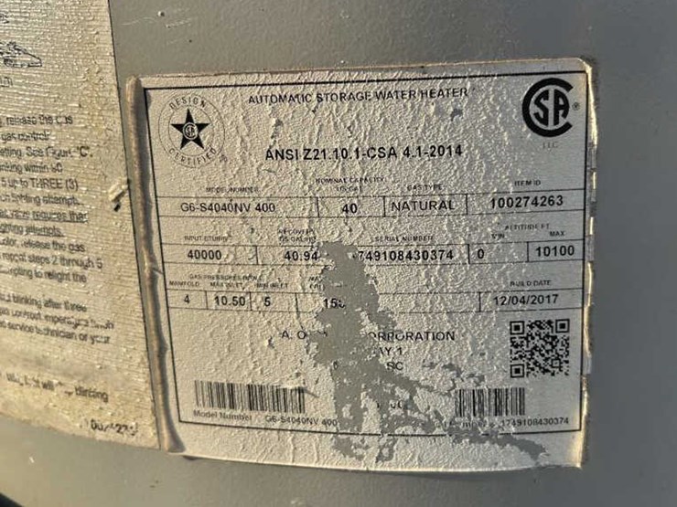 #57-•-ao-smith-signature-40-gallon-water-heater---used-image-4