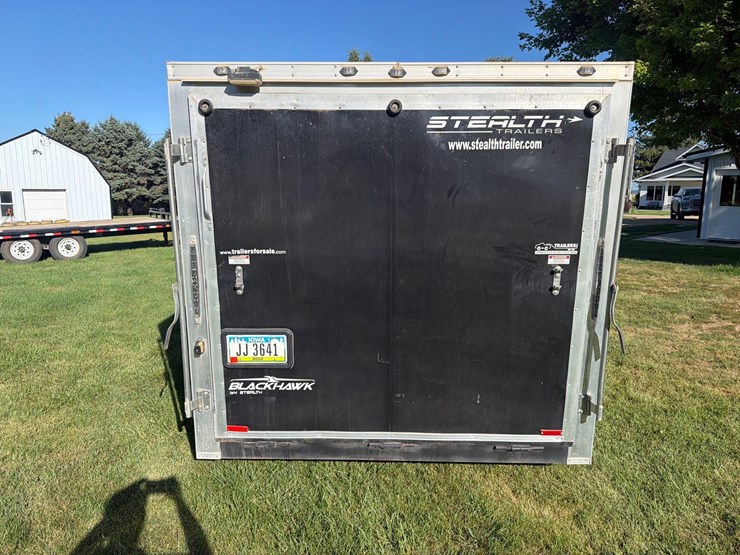 2011-stealth-14ft-enclosed-bumper-hitch-trailer--1-owner-image-4