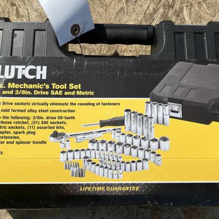 #120 • Klutch 74pc Mechanic Tool Set 1/4" & 3/8" Drive