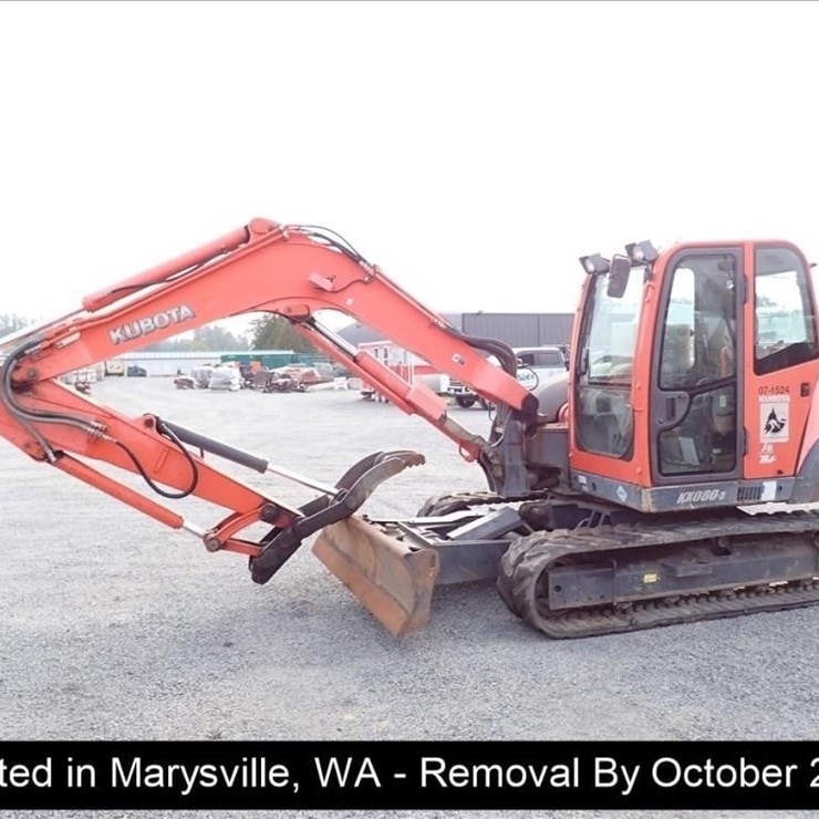 2008 KUBOTA KX080-3