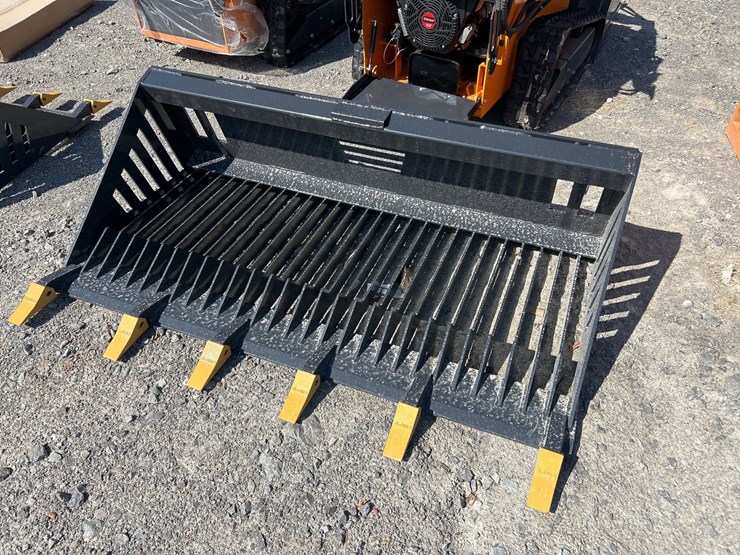 #73-•-66”-skid-steer-rock-bucket-image-1