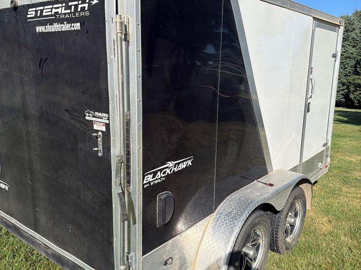 2011-stealth-14ft-enclosed-bumper-hitch-trailer--1-owner-image-6