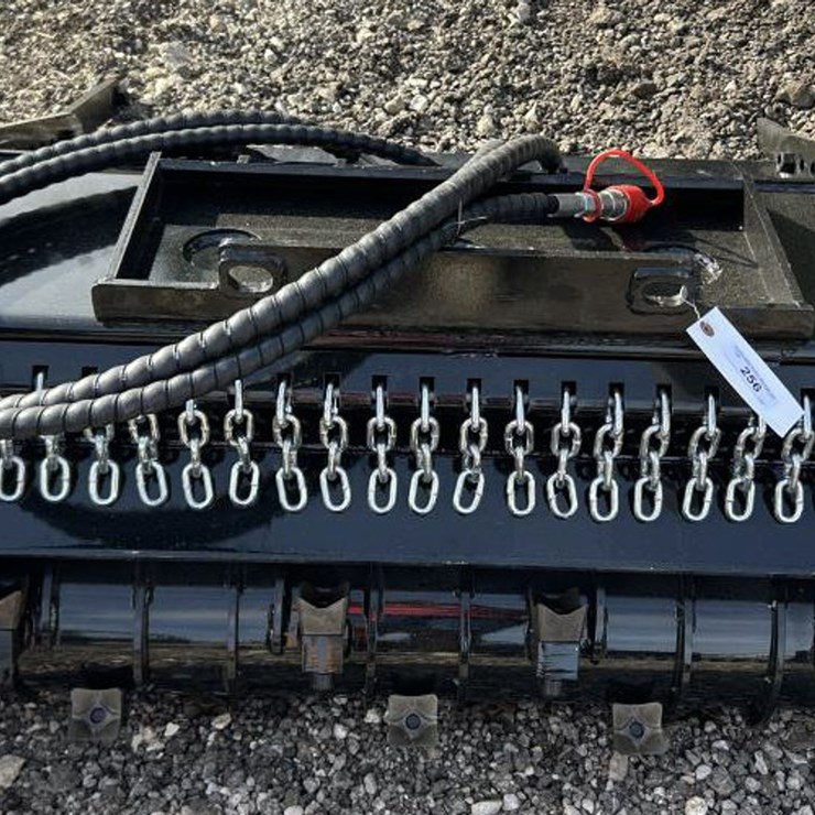 #256 • Mini Skid Steer 40" Hydraulic Mulcher