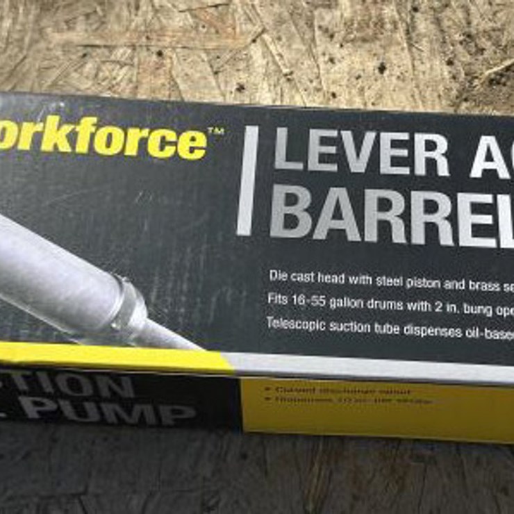 #153 • Workforce Lever Action Barrel Pump
