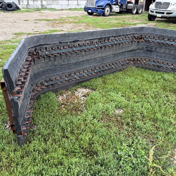 10ft 5” Skidloader Quick Tach Tire Scraper