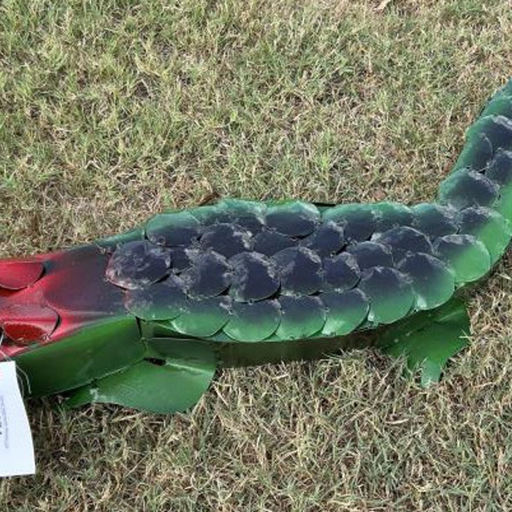 #174 • Metal Art - Alligator