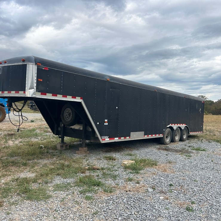 #5 • 2014 CARGO CRAFT GOOSENECK/5TH WHEEL ENCLOSED TRAILER